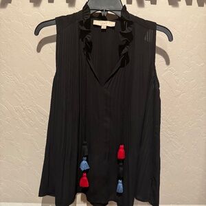 LOFT petite small pleated tank